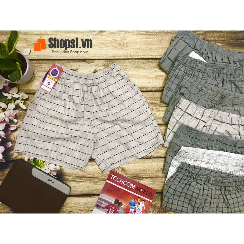 Quần Short Nam Caro-Quần Đùi Nam Mặc Nhà-Chất Cotton Thoáng Mát
