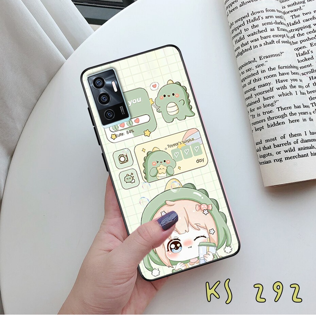 Ốp lưng Vivo V23 5G - Vivo V23e - Ốp in hình khủng long,dinosaur dễ thương
