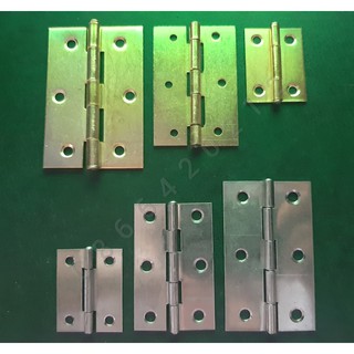 Bản lề lá inox - sắt xi vàng không gỉ