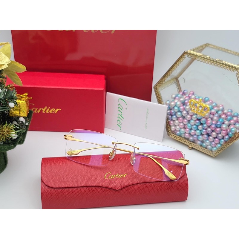 Gọng kính khoan cartier
