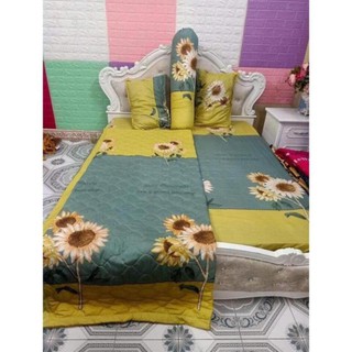 Set 5 món Vỏ Chăn Ga Gối Poly Cotton (Được chọn mẫu)