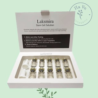 [Hạ Vũ Authentic] Tế Bào Gốc Trắng Da Se Khít Lỗ Chân Lông Laksmira Hàn Quốc 1 Hộp