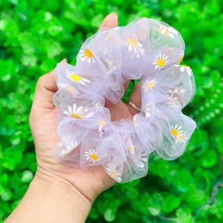 Dây cột tóc Srunchies Hoa cúc Daily