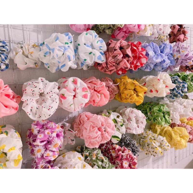 dây buộc tóc Scrunchies