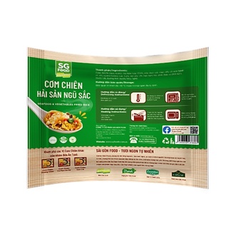 Cơm chiên Hải sản ngũ sắc sg food