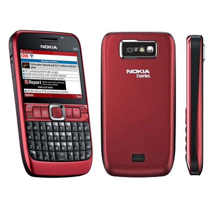 Điện thoại độc cổ NOKIA E63 main zin chính hãng-Bảo hành 12 tháng
