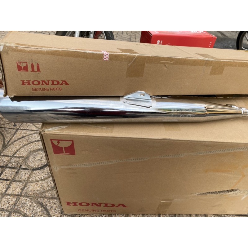 PÔ XE WAVE, PÔ (ỐNG XÃ) XE MÁY WAVE RS ĐỜI ĐẦU KHÔNG VĨ 🔥CHÍNH HÃNG HONDA VIETNAM🔥 PHỤ KIỆN XE MÁY