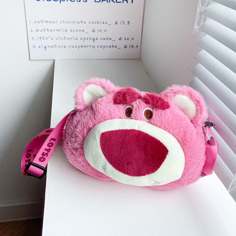 Túi Đeo Chéo Hình Gấu Bông Hoạt Hình Dễ Thương Thời Trang 2022