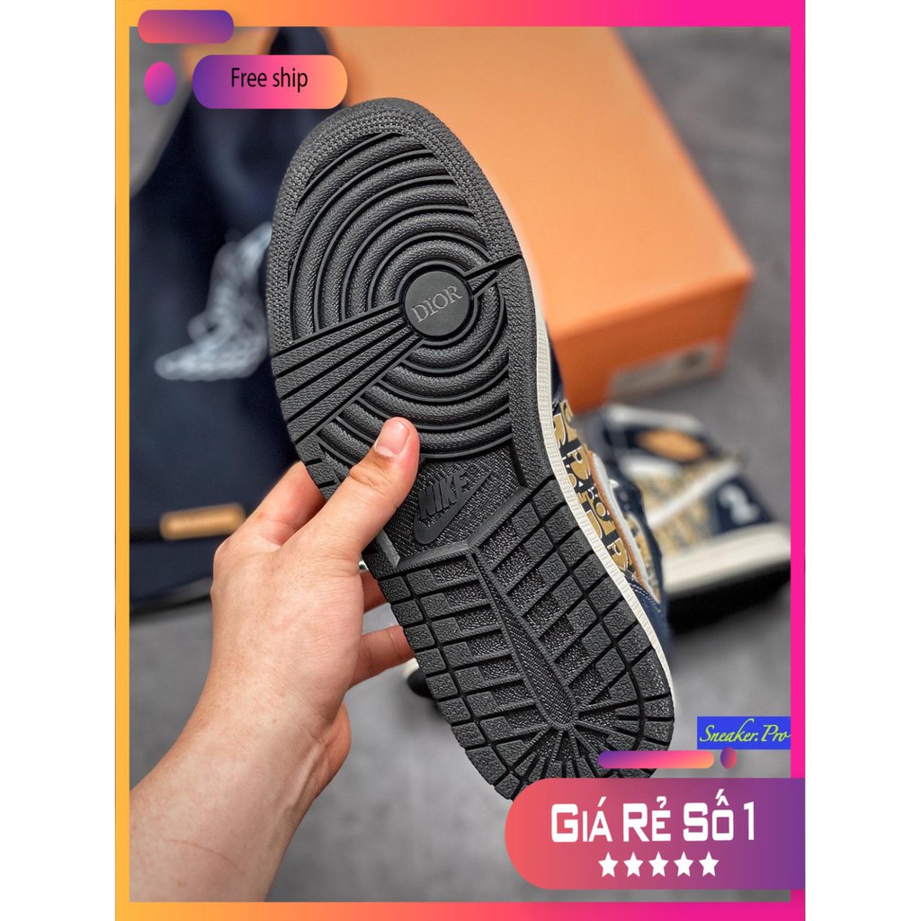 (SỐ LƯỢNG ÍT) Giày thể thao DI.OR x AIR JORDAN 1 cao cổ siêu đẹp cho nam và nữ siêu đẹp ⁸ :; ` ; , ‣ , * # ˢ :