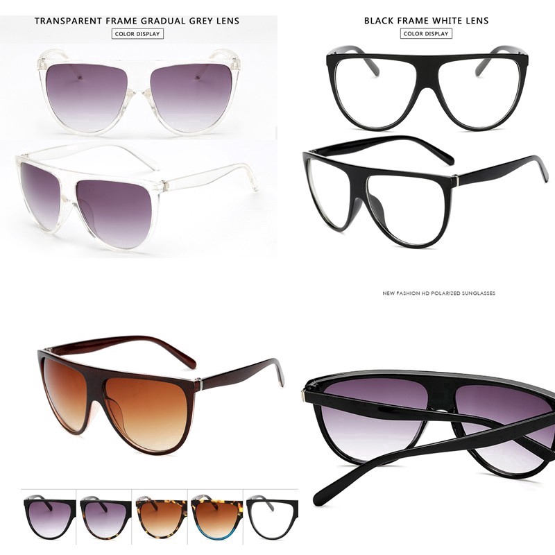 Kính mát gọng oversize retro cho nam và nữ