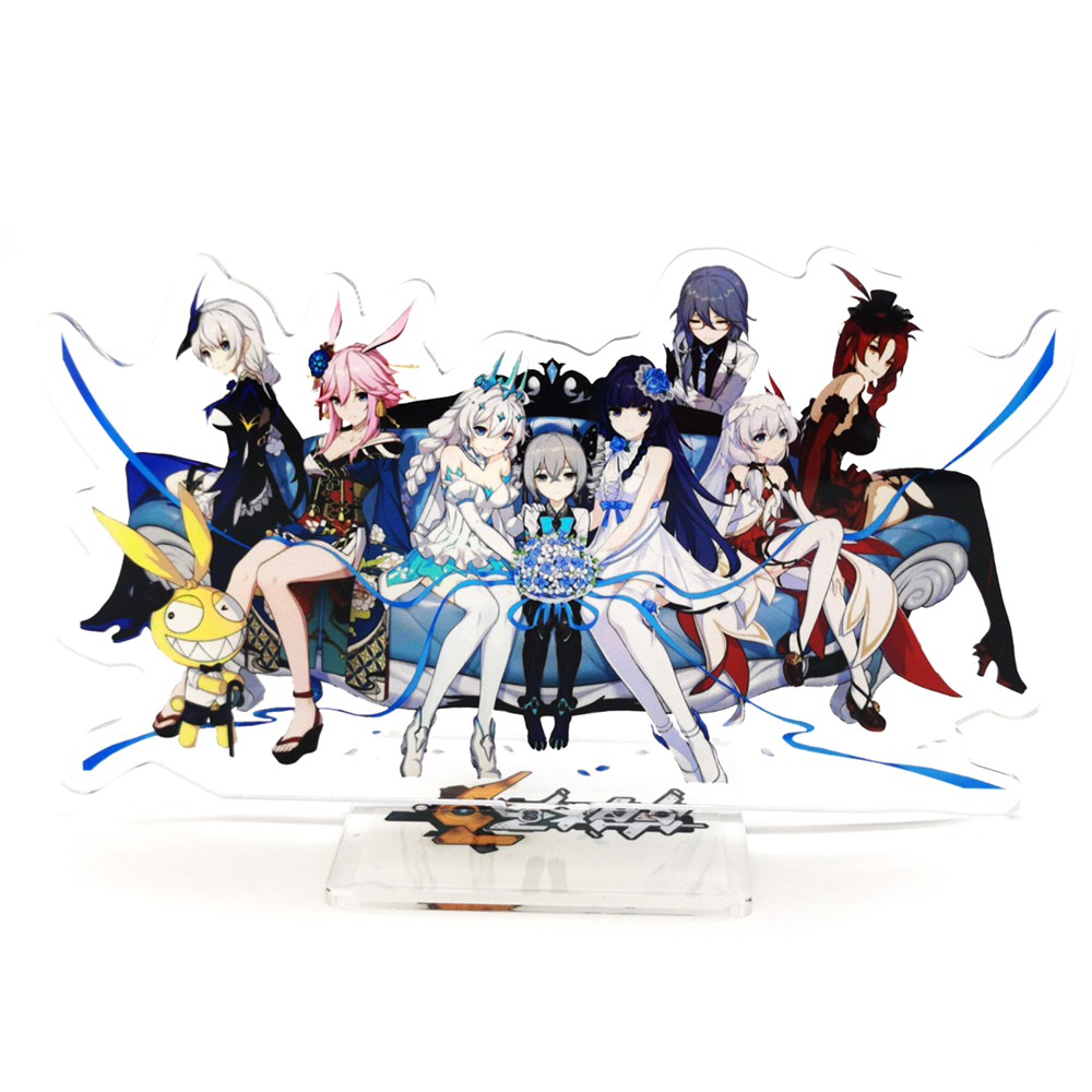 Honkai Impact Benghuai Collapse 3 Reburn Kaslana Kiana Apocalypse A# acrylic stand figure toy model