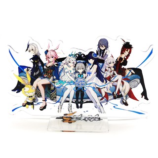 Honkai Impact Benghuai Collapse 3 Reburn Kaslana Kiana Apocalypse Một mô hình đồ chơi đứng acrylic