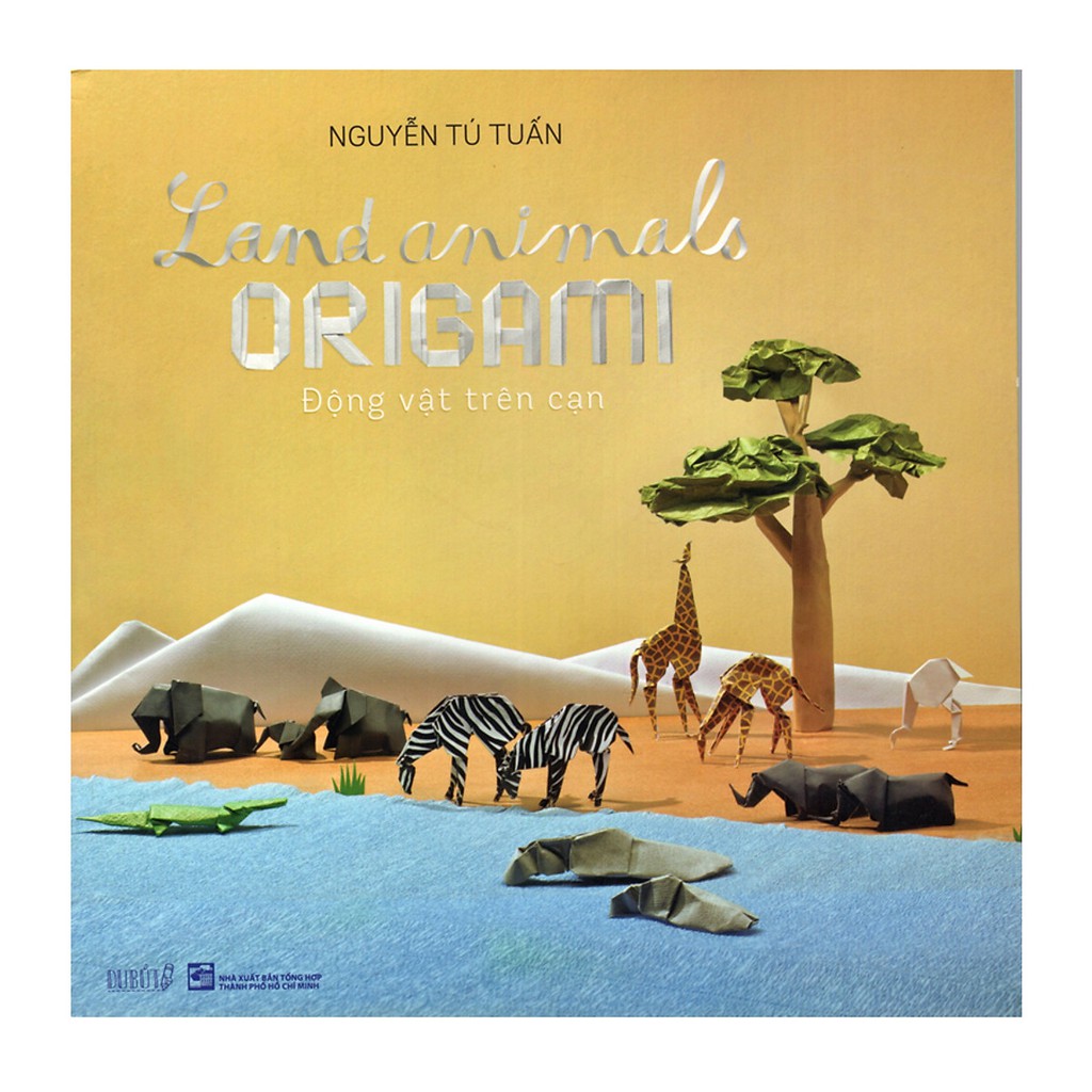 Sách - Origami - Động vật trên cạn