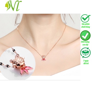 Dây chuyền titan nữ chú cá dây chuyền nữ dễ thương Người Đẹp Vì Lụa không đen không gỉ xài nước tốt