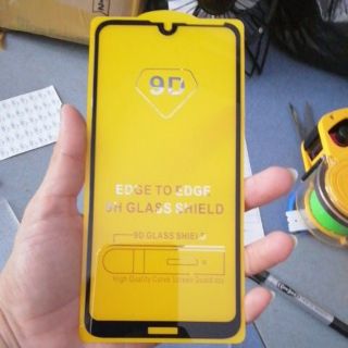 Kính cường lực Huawei y7 pro 2019 full keo màn hình, 9d, siêu bền và loại trong suốt không full