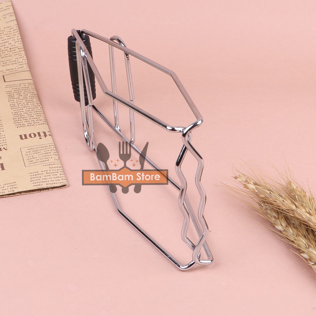 Dụng cụ gắp nóng nồi, xoong, dĩa inox Bam House có bọc cao su cao cấp GNN01 - BamBam Store | BigBuy360 - bigbuy360.vn