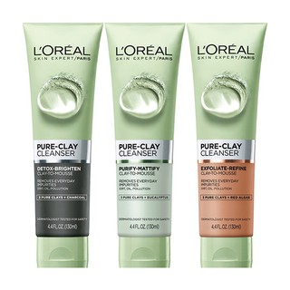 Sữa Rửa Mặt L’Oreal Pure-Clay Cleanser 130ml