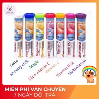 Viên sủi vitamin Mivolis Đức, 20 viên