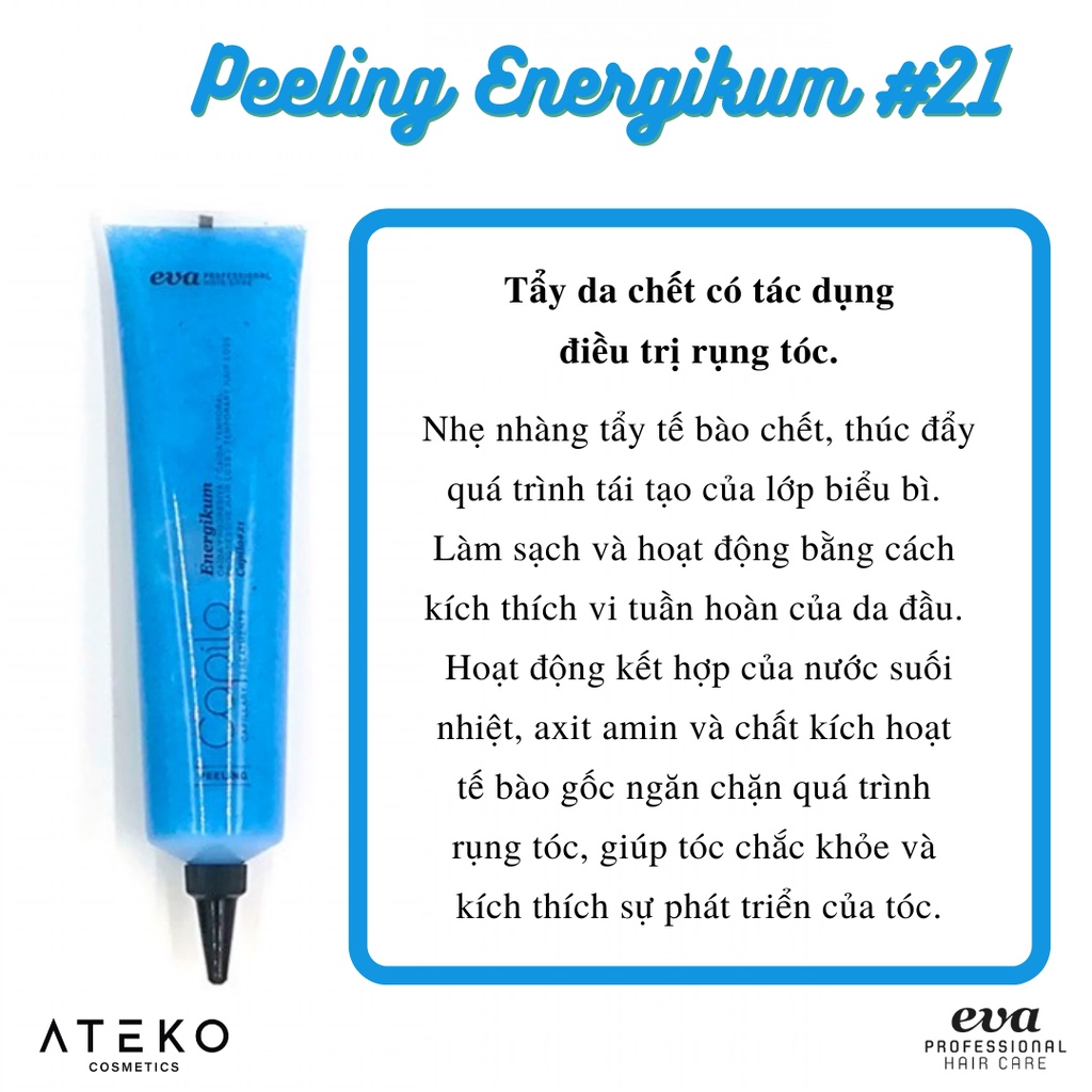 Tẩy da chết da đầu Peeling Capilo Eva Professional Tây Ban Nha