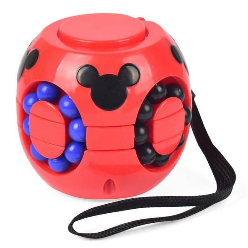 SPINNER CUBE - CON QUAY THÔNG MINH Đồ chơi giáo dục phát triển trí não cho trẻ em Burger Rubik’s Cube