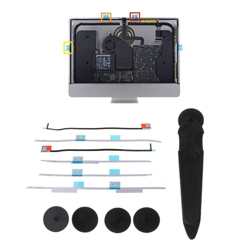 KOK A1419 LCD Screen Adhesive Strip Pry Screen Separation Opening Wheel Disassemble Roller for iMac LCD Display Adhesive