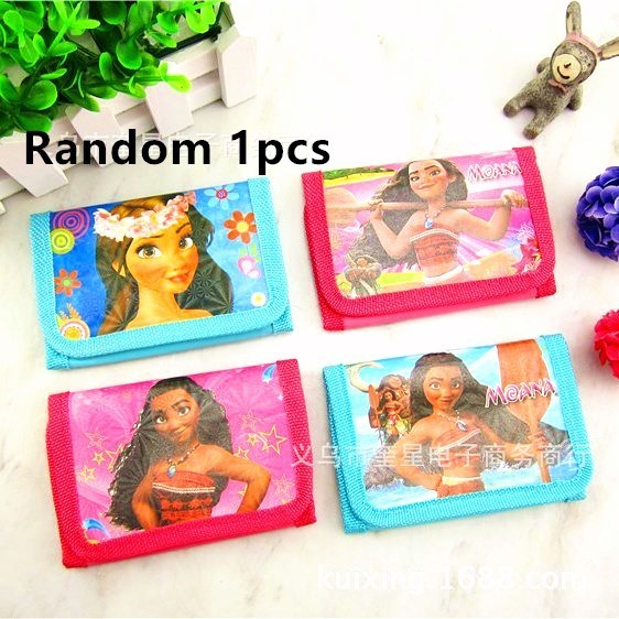 DISNEY Ví Đựng Tiền Xu Mini Bằng Pvc In Họa Tiết Hoạt Hình Frozen / Mickey / Minnie Dễ Thương Có Khóa Kéo Cho Nữ
