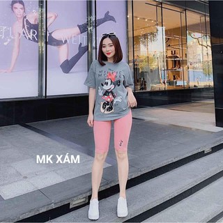 đồ bộ nữ quần lửng legging cao cấp