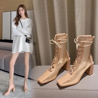 Boot lưới buộc dây