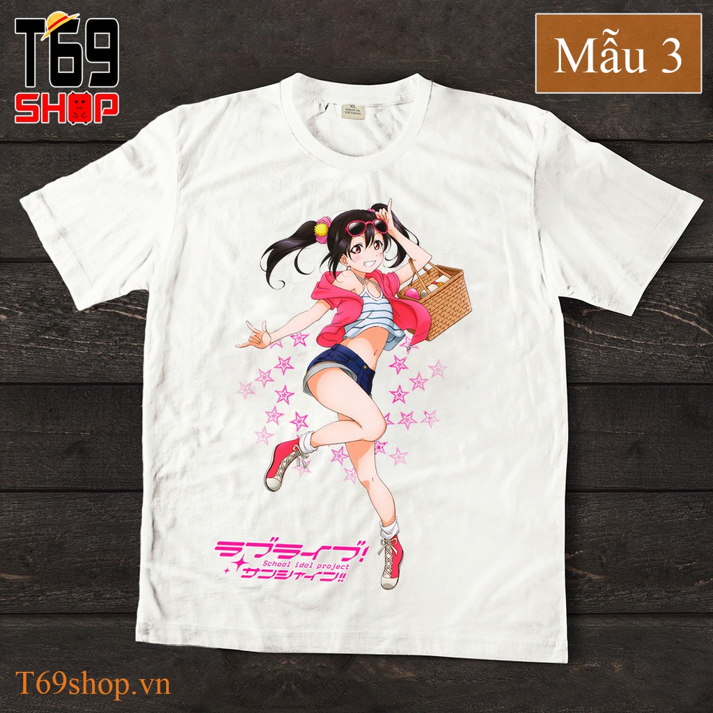 Áo thun anime Love Live (Có nhiều mẫu)