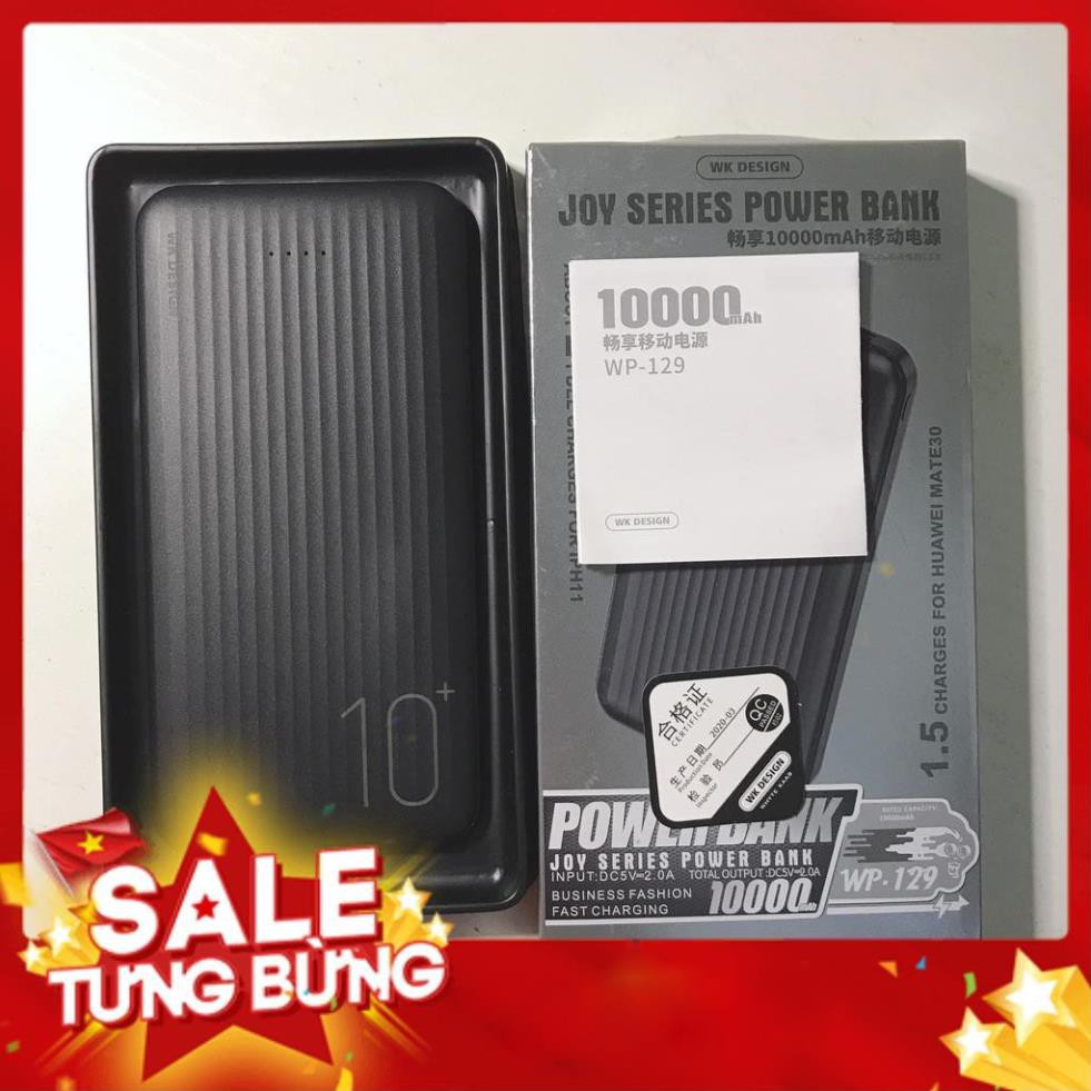 Sạc dự phòng 🔋CHÍNH HÃNG🔋 wk wp-129 chính 10000 mAh | BigBuy360 - bigbuy360.vn