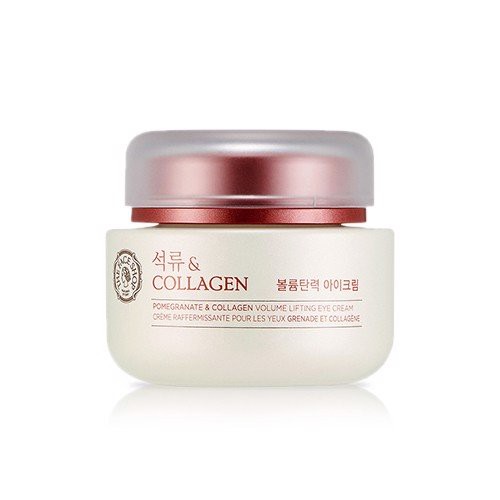 Kem Dưỡng Mắt Chống Lão Hoá Da chiết xuất lựu The Face Shop Pomegranate And Collagen Volume Lifting Eye Cream 50ml