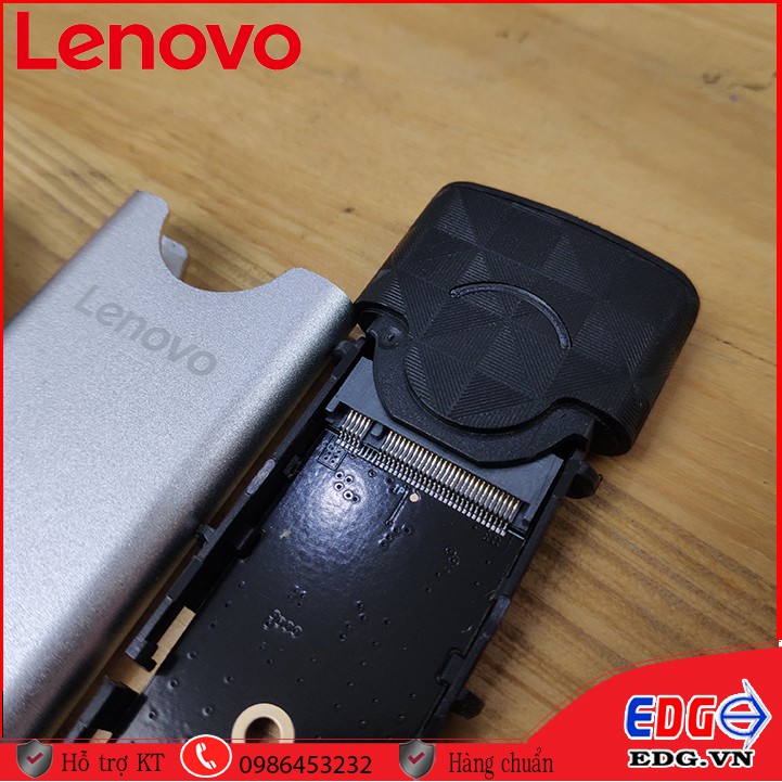 Hộp đựng ổ cứng SSD m2 sata 3 Lenovo M01 sang cổng Type C - Box ssd m2 Lenovo M01