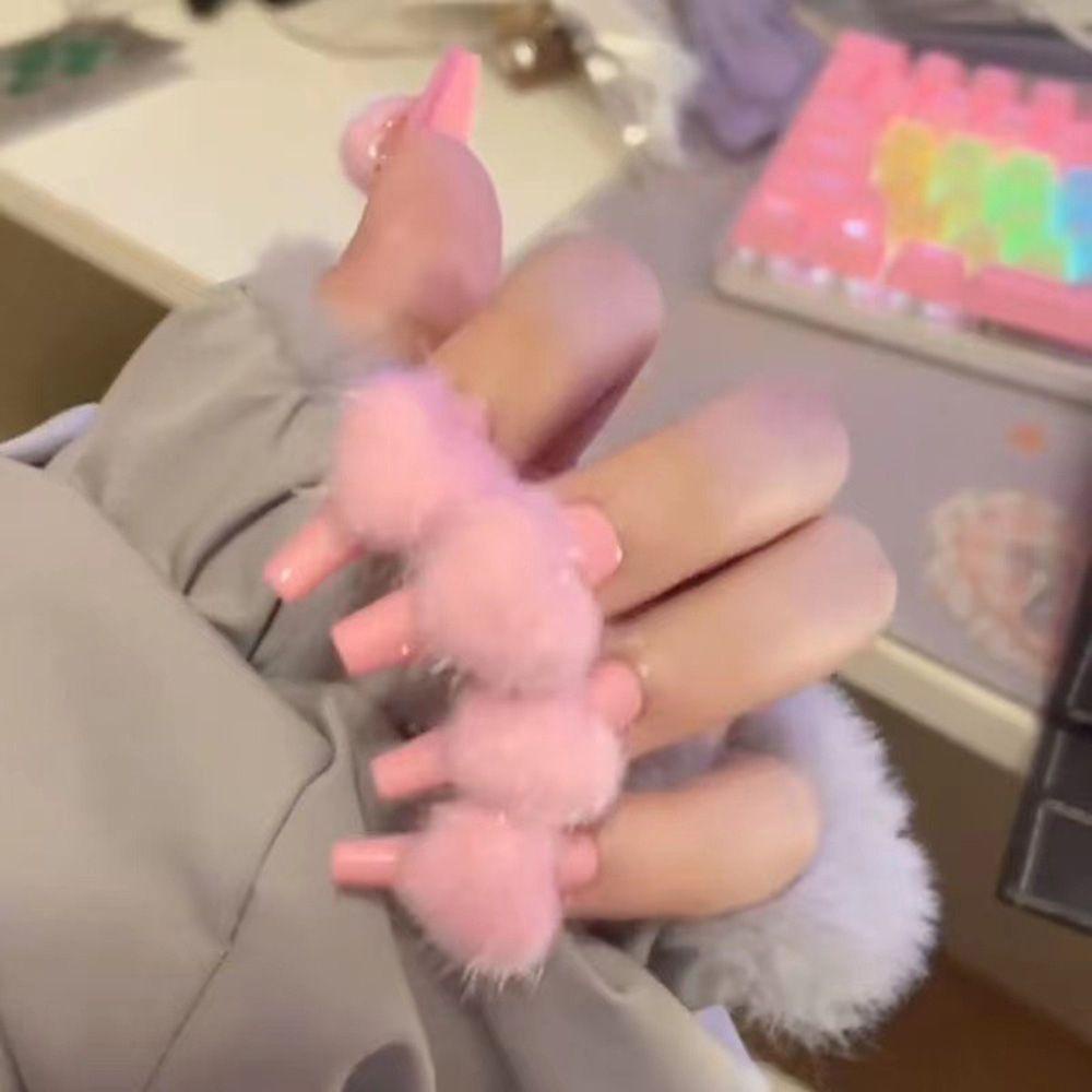 Hộp 24 Móng Tay Giả Trang Trí Nghệ Thuật