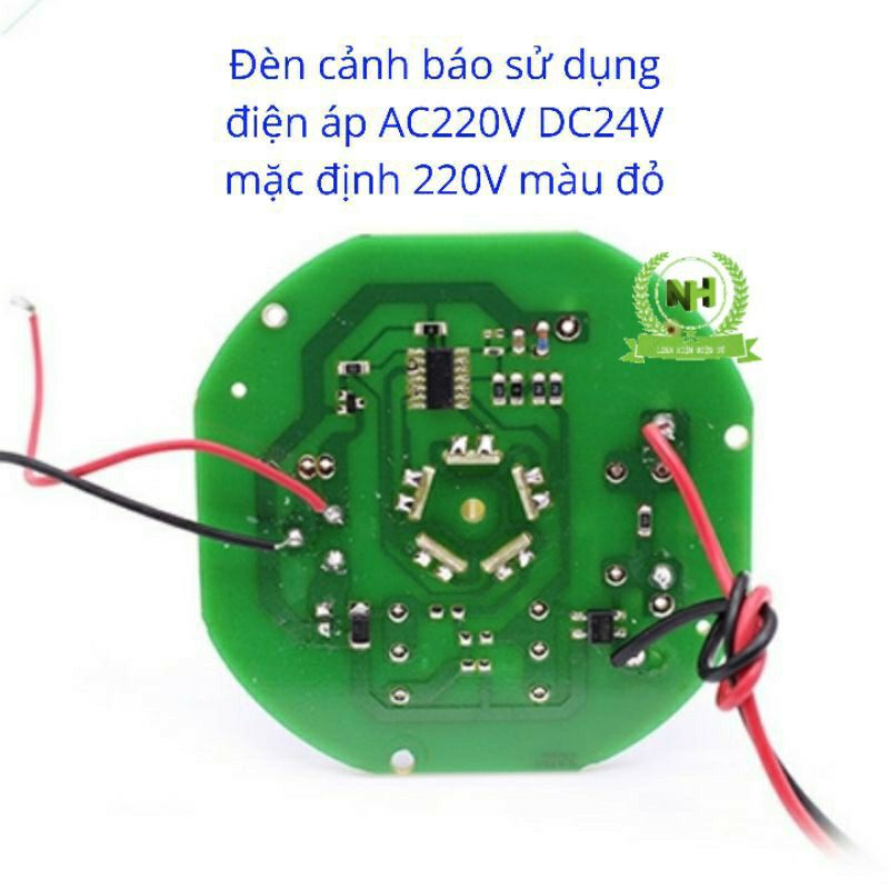ĐÈN XOAY CẢNH BÁO (Đèn LED) CÓ CÒI VÀ KHÔNG CÒI TB- 72D/DJ 24V-220V