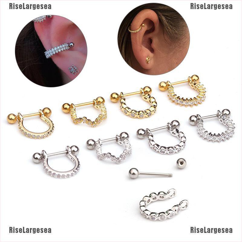 1 Bông Tai Hình Chữ U Thời Trang Dành Cho Nữ