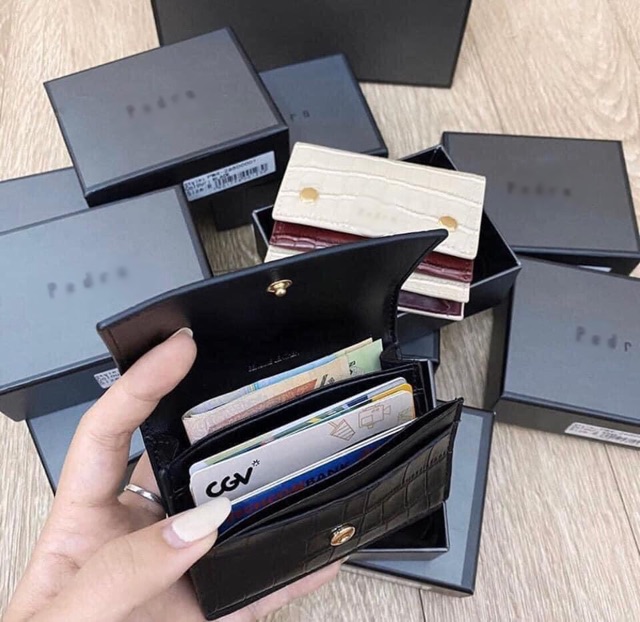 Ví nữ 2 khuy da vân rắn XD•0001 | BigBuy360 - bigbuy360.vn