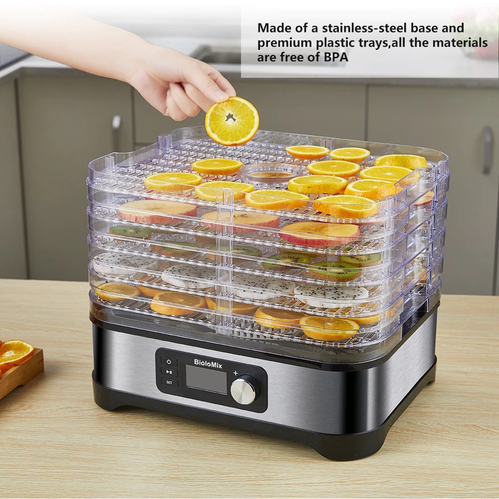 Máy sấy thực phẩm BioloMix BD-1200E BPA FREE