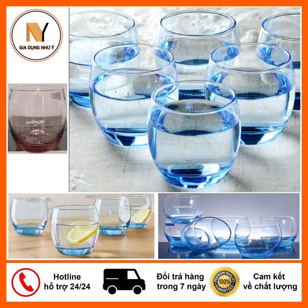 Bộ 6 cốc thuỷ tinh  dung tích 290ml hàng cao cấp