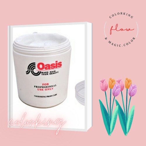 Dầu hấp tóc 1000ml. ủ xả tóc oasis