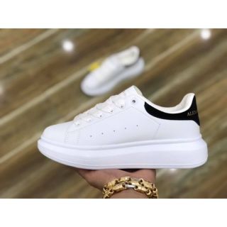 [TẶNG HỘP+TẤT] Giày thể thao giày sneaker MCqueen gót đen