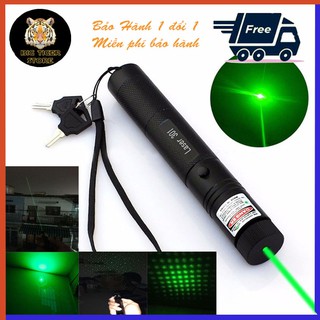 (Hàng cao cấp)Đèn pin laze - đèn pin laser 303 chiếu xa hàng kilomet