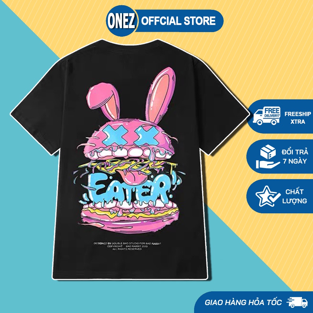 [Giá Sỉ] áo thun nữ form rộng tay lỡ. áo thun nam form rộng tay lỡ ONEZ UNISEX Cotton oversize form rộng EATA