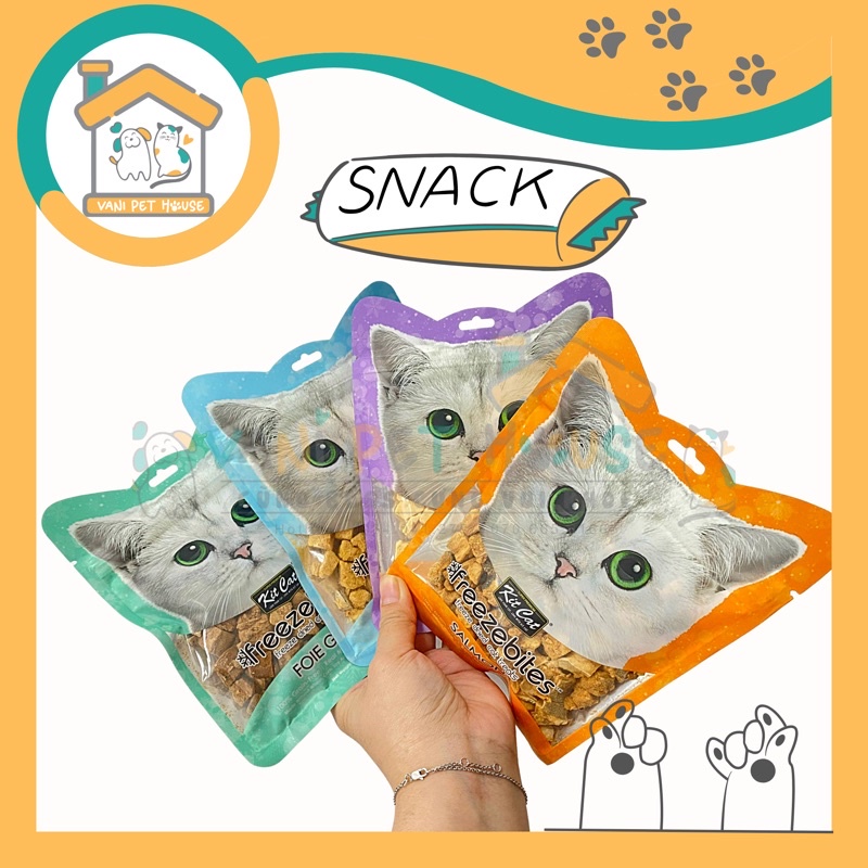 Thịt đông khô cho mèo Snack Freeze Bites KitCat