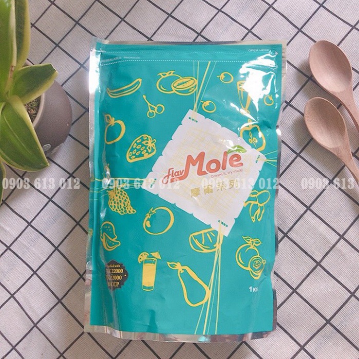 Bột Sữa Khoai Môn Mole Pha Trà Sữa, Thơm, Ngon Gói 1Kg siêu ngon