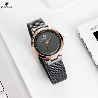 Đồng Hồ Nữ PAGINI Dây Titanium Cao Cấp - Chính Hãng & Full Box