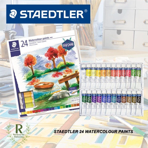 Màu nước cao cấp - STAEDTLER 24 Watercolour paints - 8880C24