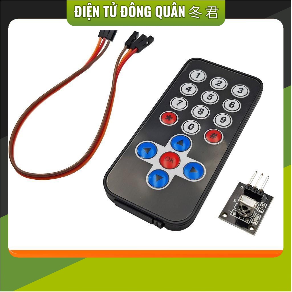 [HCM]  Module thu hồng ngoại + Remote IR1838 [ĐIỆN TỬ]