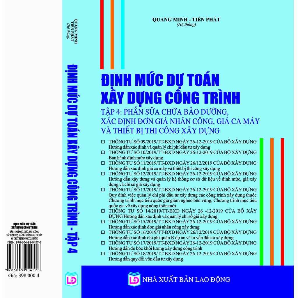 Sách - Bộ định mức dự toán xây dựng công trình | BigBuy360 - bigbuy360.vn