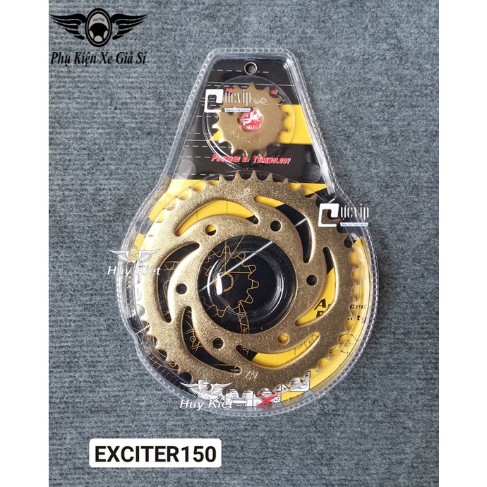 Bộ Nhông Sên Dĩa Exciter 150, Exciter 135, Winner V1, Raider Fi (Hàng Chất Lượng) MS5148