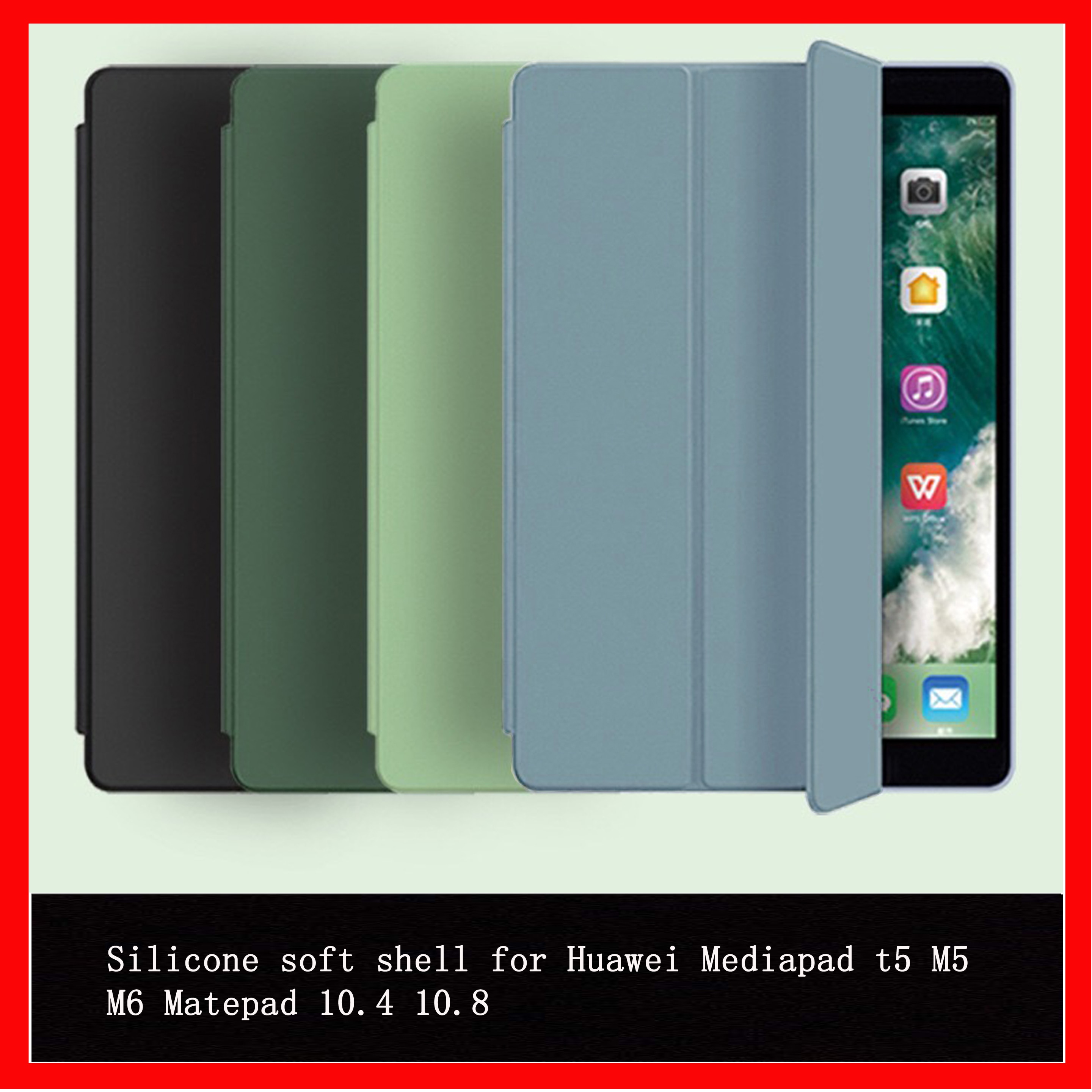 bao da Huawei MediaPad T10 T10S M6 10.8 10.4  inch  T5 m5 lite 10 case ốp MatePad 10.4  inch honor v6 ốp lưng